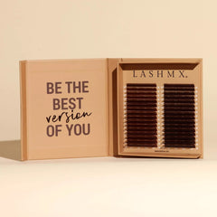 LashMx Brown Lashes 32 Filas DUO