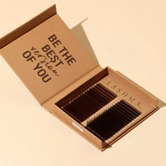 LashMx Brown Lashes 32 Filas DUO