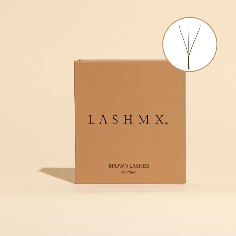 LASHMX CAFÉ TECNOLOGICAS YY/ W3D/ W4D LASHES 32 FILAS